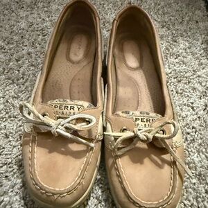 Sperry Women's Beige Cheetah Loafers